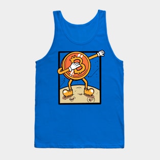 Dabbing Bitcoin Jumper merch Tank Top